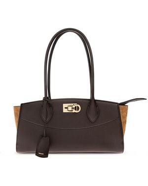 Ferragamo 'Soft' Bag - White