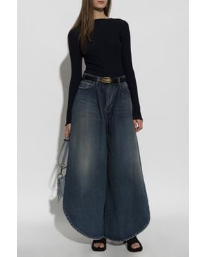 Balenciaga Wool Sweater - Blue