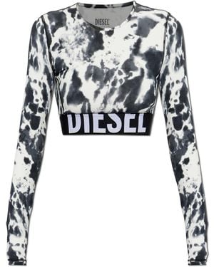 DIESEL Top 'Melissa-D-Pop' - Black