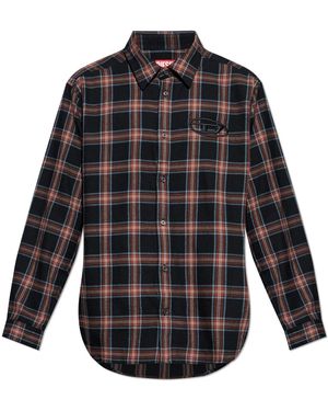 DIESEL Shirt 'S-Simply-Ajfi' - Black