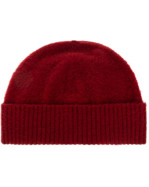 Jil Sander Wool Beanie - Red