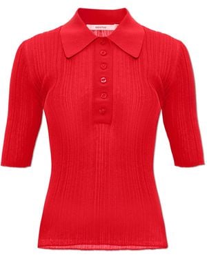 Gestuz Polo 'Gzclene' - Red
