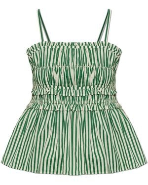 AllSaints 'Kali' Spaghetti Strap Top - Green