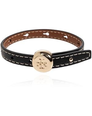 Tory Burch Leather Bracelet - Brown