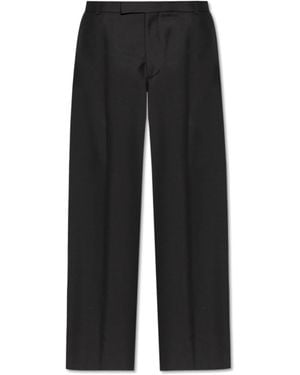McQueen Crease Trousers - Black