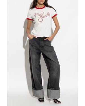 Marc Jacobs T-Shirt With Printed Logo - White