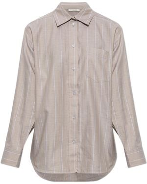 By Malene Birger Cotton Shirt 'Audrey' - Natural
