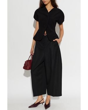 Jacquemus Wool Pants 'Miami' - Black