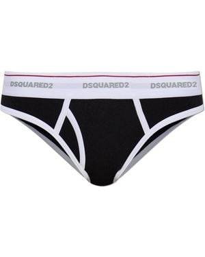 DSquared² Figurines With Logo - Black