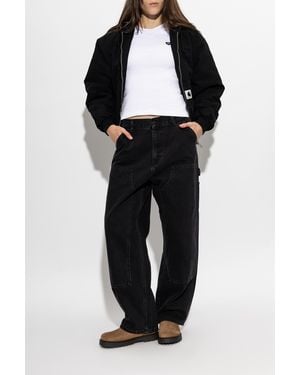 Carhartt T-Shirt 'Small Heart Patch' - Black