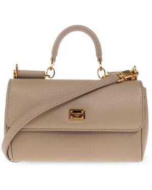 Dolce & Gabbana 'My Sicily Mini' Bag - Grey