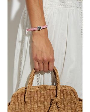 Tory Burch Leather Bracelet - Brown