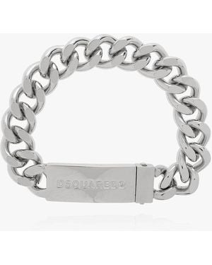 DSquared² Brass Bracelet - White