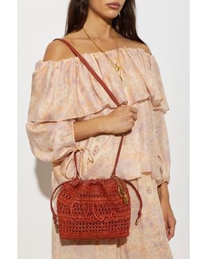 Chloé 'Summer Banana Mini' Bag - Red