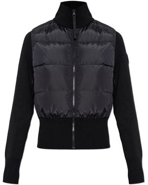 Canada Goose Cardigan With Down Filling - Black