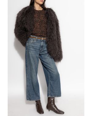 Rag & Bone T-Shirt With Animal Motif - Blue