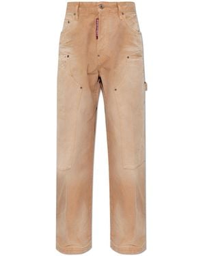 DSquared² 'Cargo' Trousers - Natural