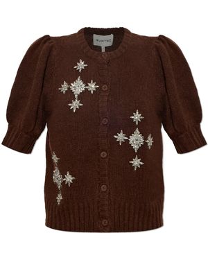 Munthe Cardigan 'Vocca' - Brown