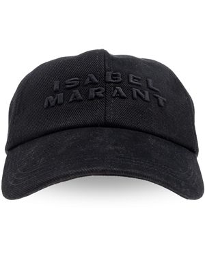 Isabel Marant Cap With Visor 'Tyron' - Black