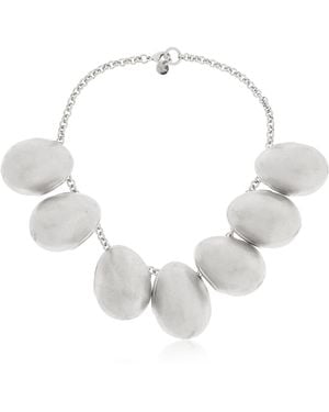 Jacquemus Brass Necklace - White
