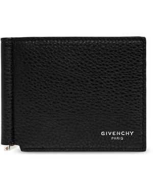 Givenchy Leather Card Holder - Black