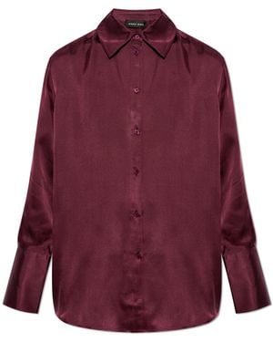 Anine Bing "Bridget" Shirt - Red