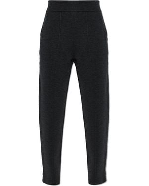 Alaïa Wool Pants With Pockets - Black