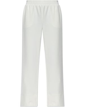 Hanro Joggers From The 'Natural Living' Collection - White