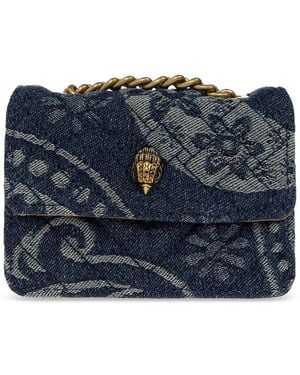 Kurt Geiger 'Micro Kensington' Mini Bag - Blue