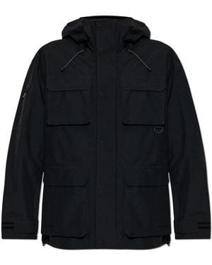 Moose Knuckles Jacket With Hood - Black