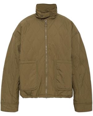 Rethinkit Studios Jacket With A Stand-Up Collar - Green