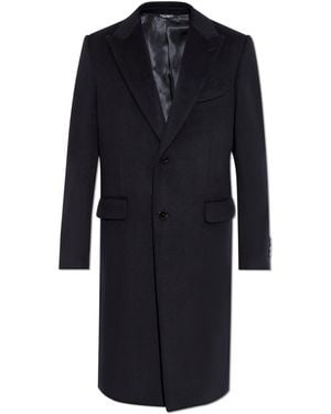 Dolce & Gabbana Cashmere Coat - Blue