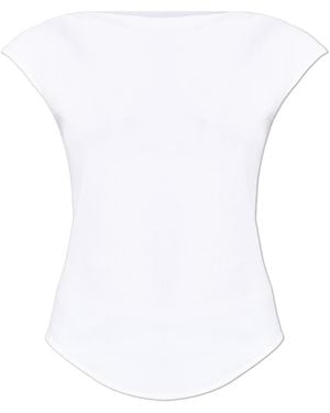 Alaïa Sleeveless Top - White