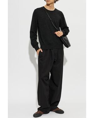 Lemaire Wool Sweater - Black