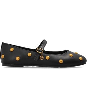 MICHAEL Michael Kors 'Nellie' Ballerinas - Black