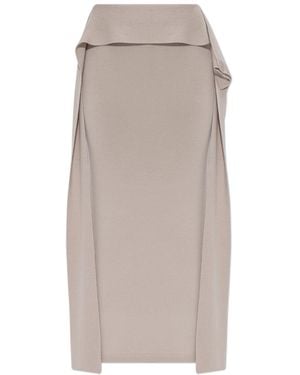Entire studios Wool Skirt - White