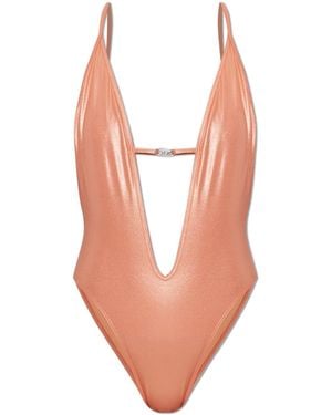 DIESEL One-Piece Swimsuit 'Daisy-Dnm' - White