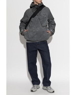 Stone Island Hooded Jacket - Blue