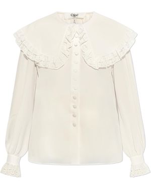 Chloé Silk Shirt - White