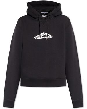 DSquared² Sweatshirt With Print - Black