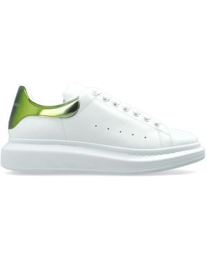 McQueen Sports Shoes With Logo - White