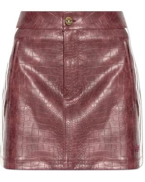 adidas Originals Short Skirt With Logo - Red
