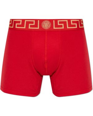Versace Cotton Boxers - Red