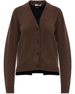 JW Anderson Wool Cardigan - Brown