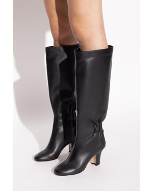 Ferragamo Heeled Boots `jannette`, - Black