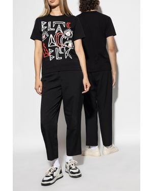 Comme des Garçons T-Shirt With Print - Black
