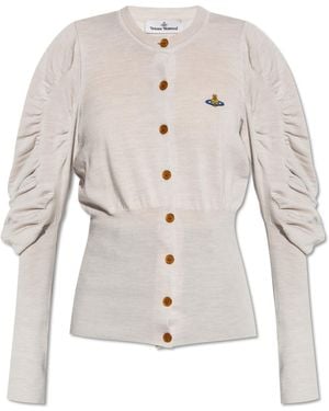 Vivienne Westwood Wool Cardigan - White