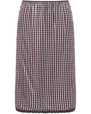 Munthe 'Catosha Slip' Skirt - Purple
