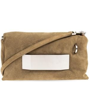 Rick Owens "Pillow Griffin" Shoulder Bag - Natural