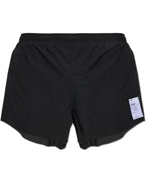 Satisfy 'Justice 2.5 Distance' Shorts - Black